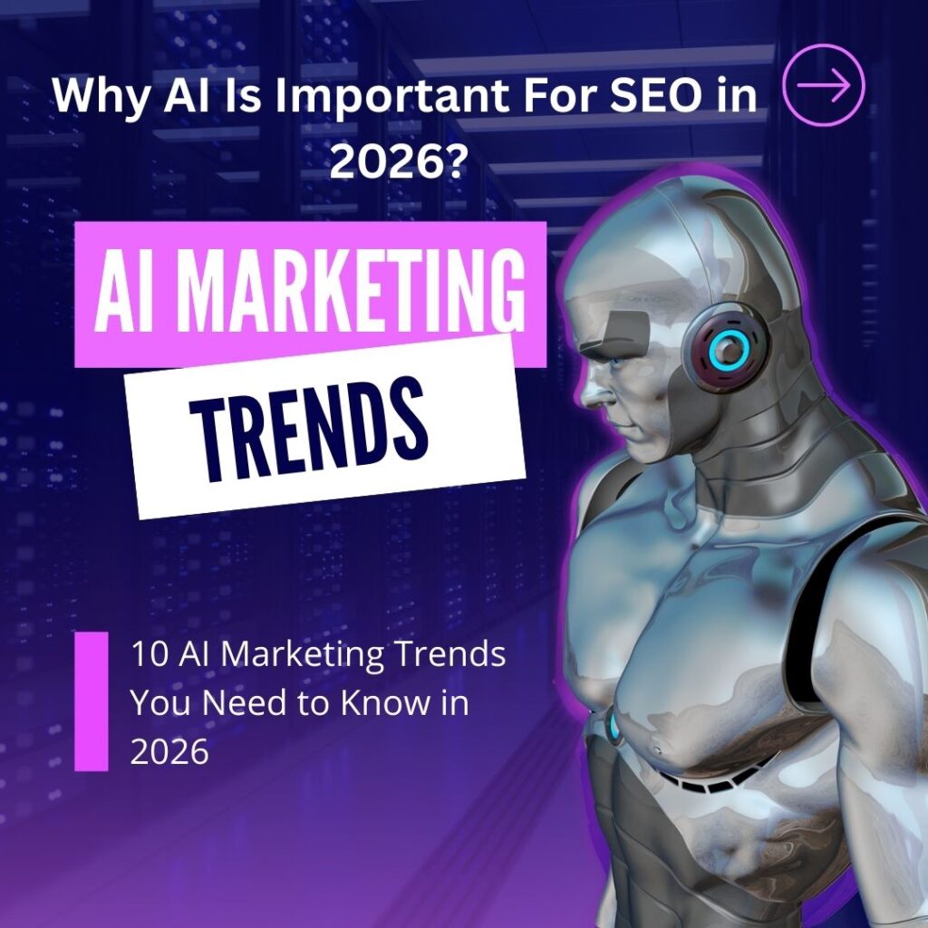 Why AI Is Important For SEO in 2026? animated social media